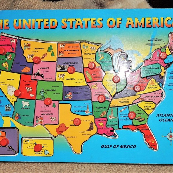 Melissa & Doug - set of 4 wooden puzzles - Picture 4 of 4